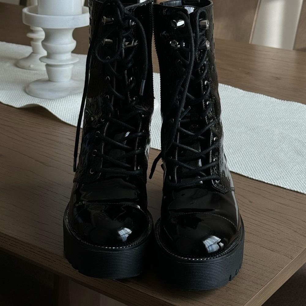 Michael Kors Bryce Platform Combat Boot, Perfect … - image 4